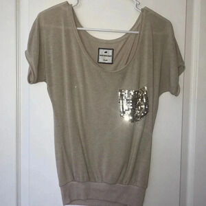 Sequined Pocket Shirt